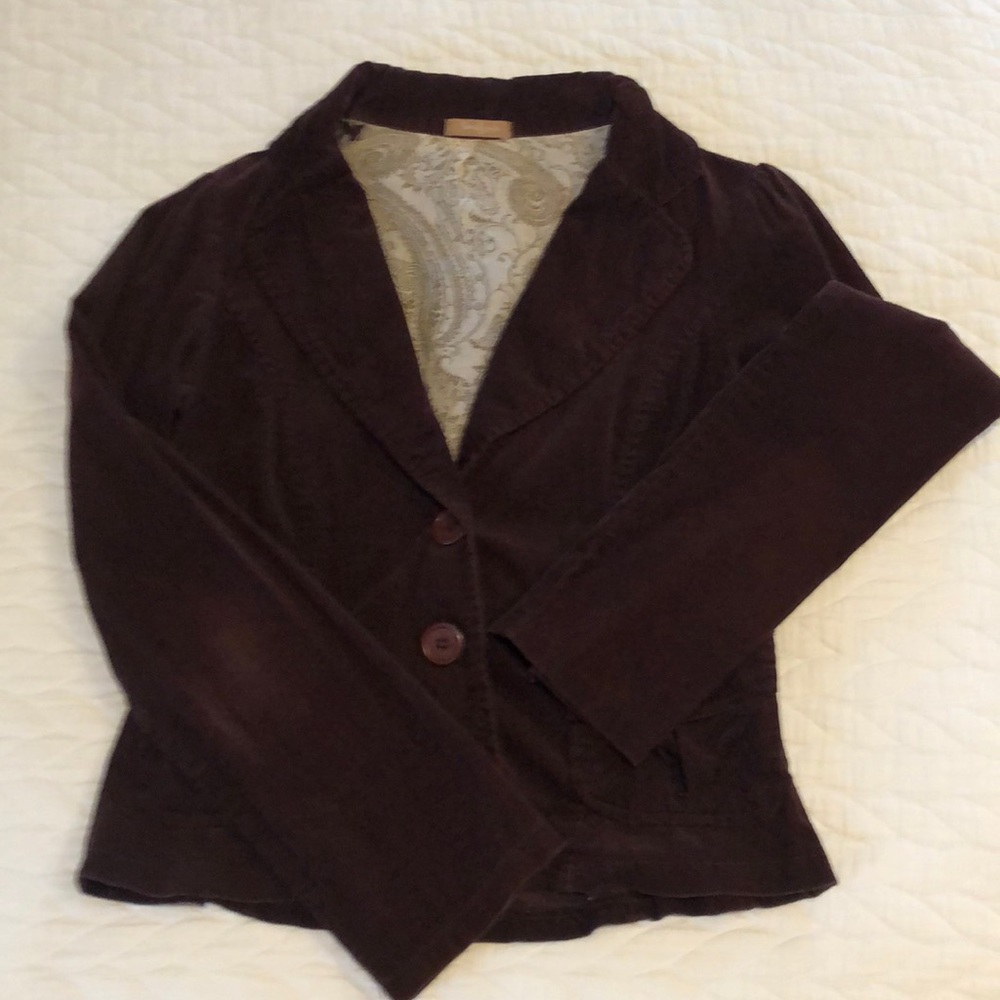 Forever 21 Brown Corduroy Blazer